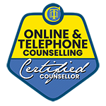 Online counselling badge